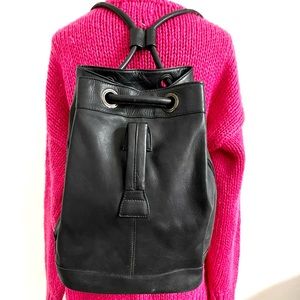 Wilsons Leather Black Backpack